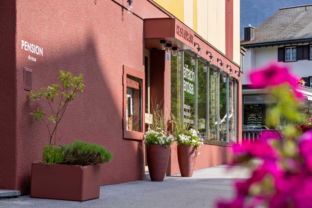 Pension Arosa, Gastronomieberatung: Analyse, Digitalisierung, Planung